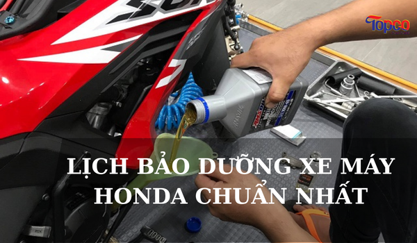 Lịch bảo dưỡng xe máy